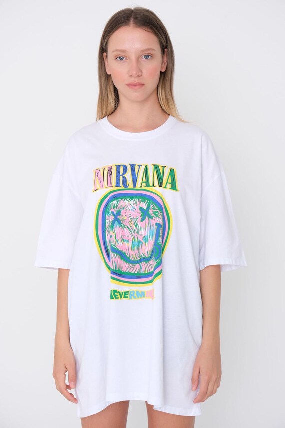 Tshirt Women Oversize Tshirt Nirvana T 