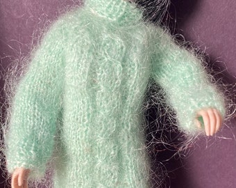 Cozy Mohair Top For 1/12 Phicen Doll