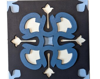 Sao Pedro Wall Decor: Lisbon Garden Inspired Wall Panel