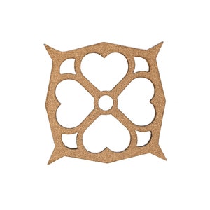Cork Trivet Mat Trevo