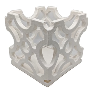 Handmade Clay Candle Holder - Portuguese Inspired Design