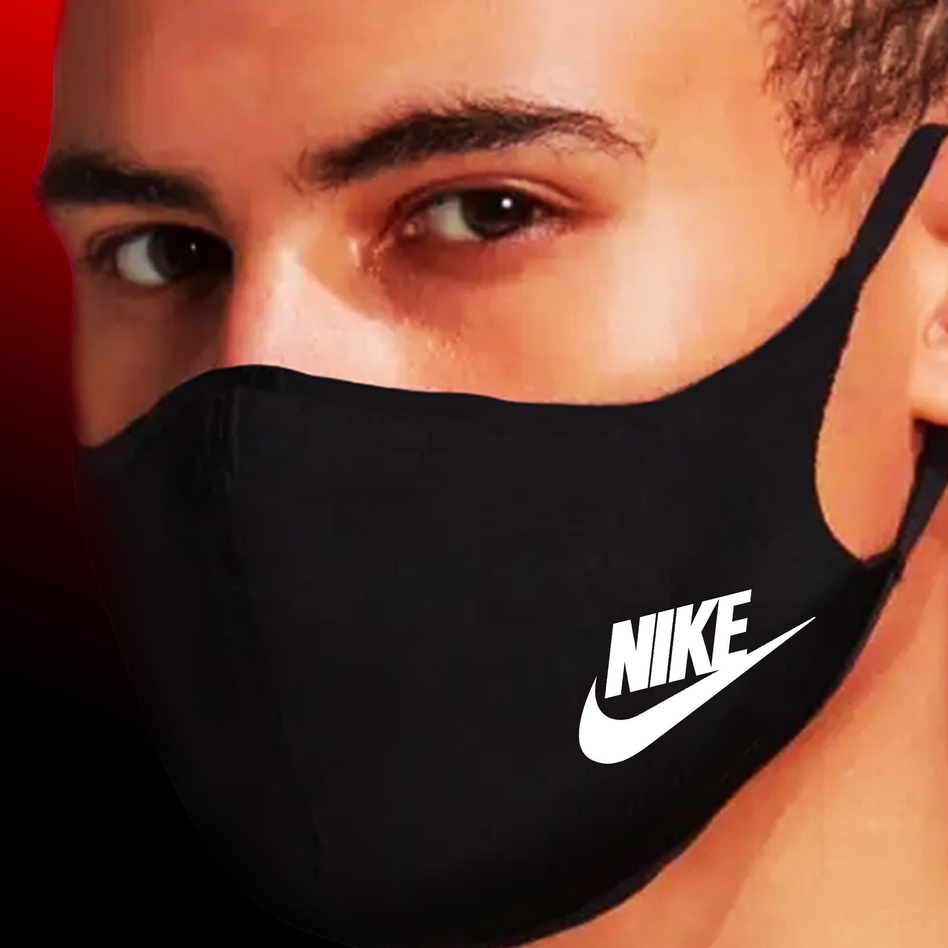 Nike Mask NikeFace Mask Face Cover Stretchable Washable | Etsy