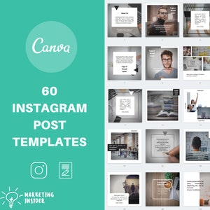 Canva Social Media Vorlagen für Kleinunternehmen, Coach, Makler, Fotografen, um Ihre Geschichte und Ihr Zitat zu erzählen - Schwarz - Social Media Blog
