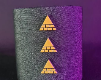 Gravity Falls Bill Cipher inspired buttons for cosplay or fashion