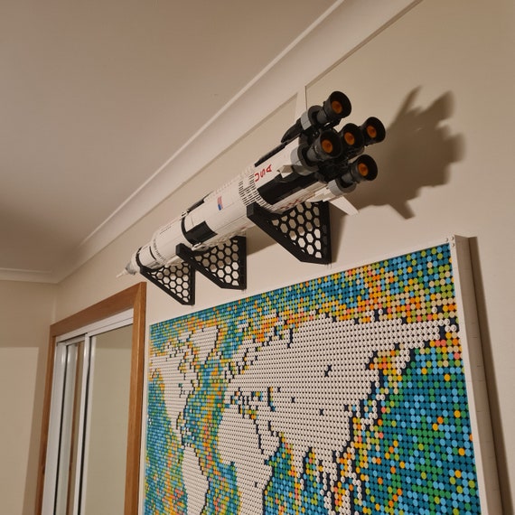 Wall Mount for Lego Apollo Saturn V Rocket - Etsy