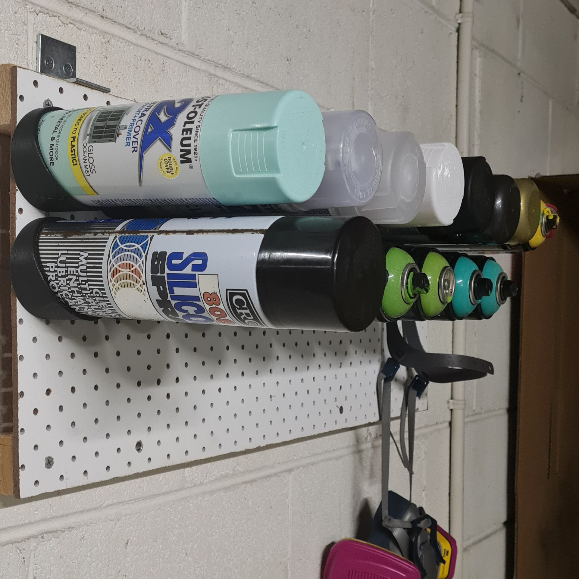 Simple Spray Can Wall Storageset of 4 Etsy