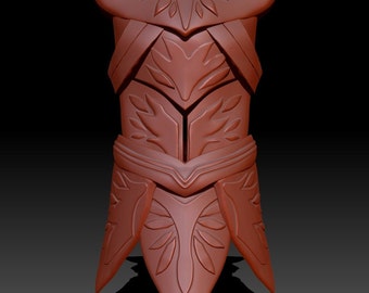 Vax'ildan Vox Machina Cosplay Vestige Armour 3D printing model