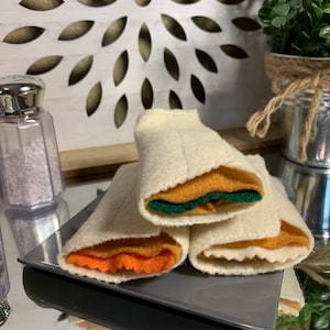 Tamales, Felt Food, Pretend Food, Felt Toys, Mexican Food