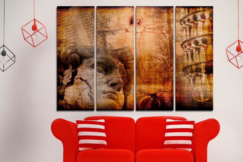 Golden Ratio Tower of Pisa Michelangelo David Etsy