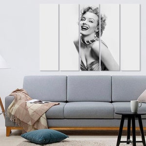 Monochrome Old Photo Movie Stars Marilyn Monroe