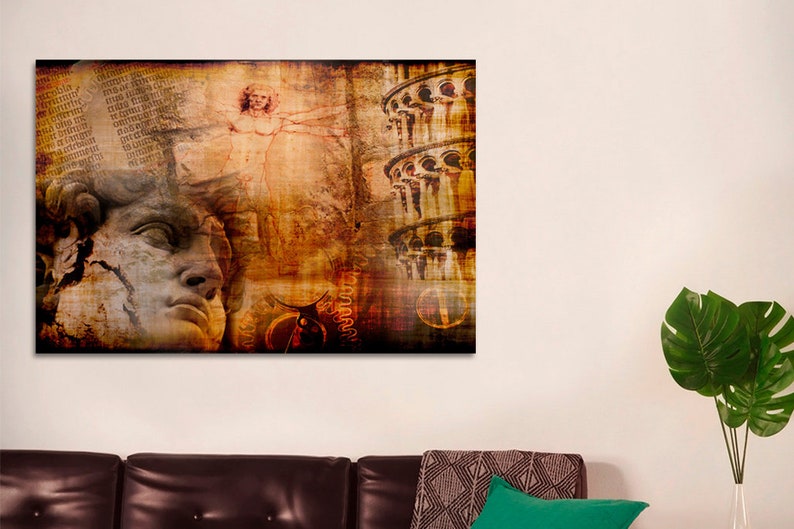 Golden Ratio Tower of Pisa Michelangelo David Etsy