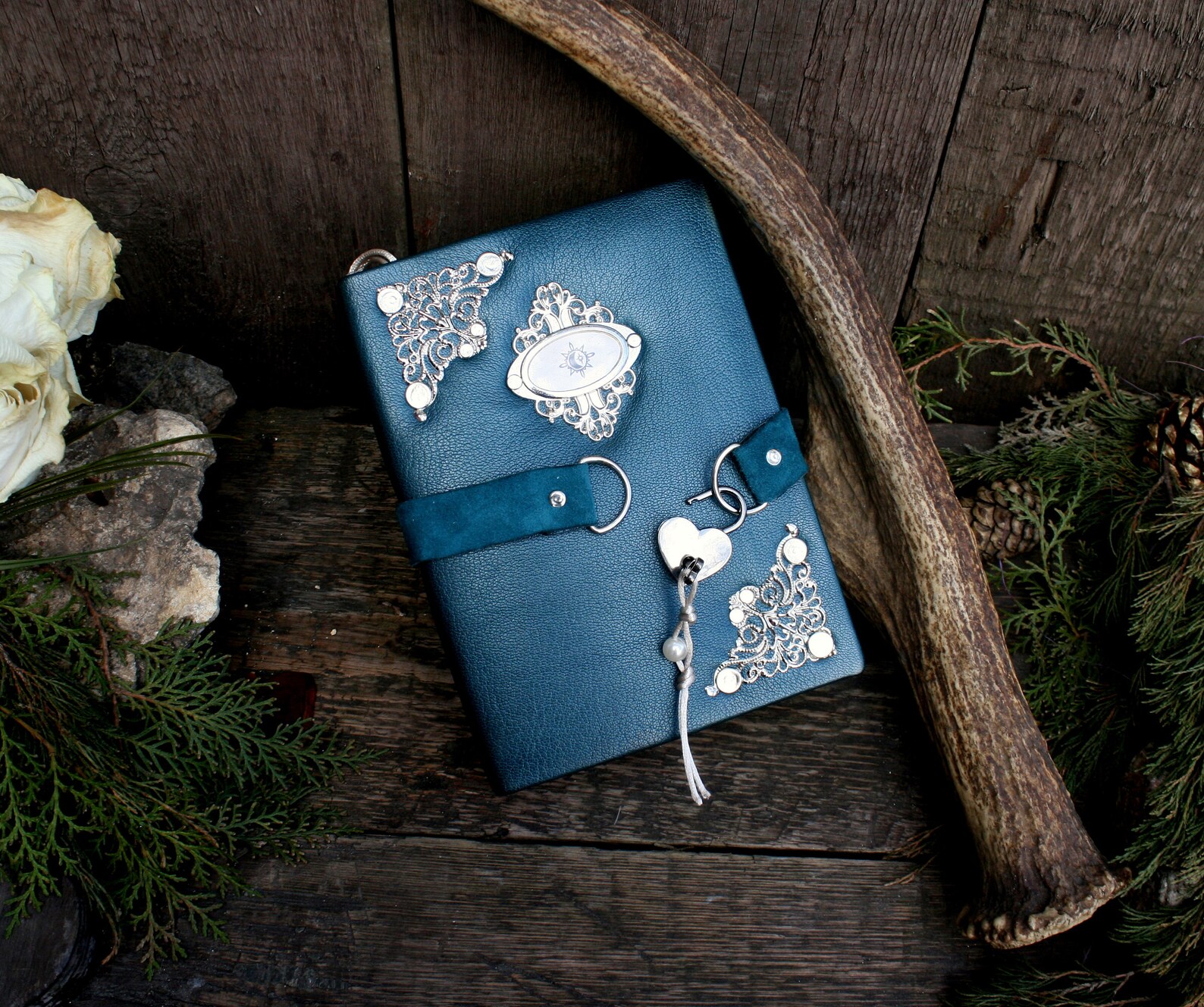 Witch Journal With Lockleather Locking Diary large Etsy