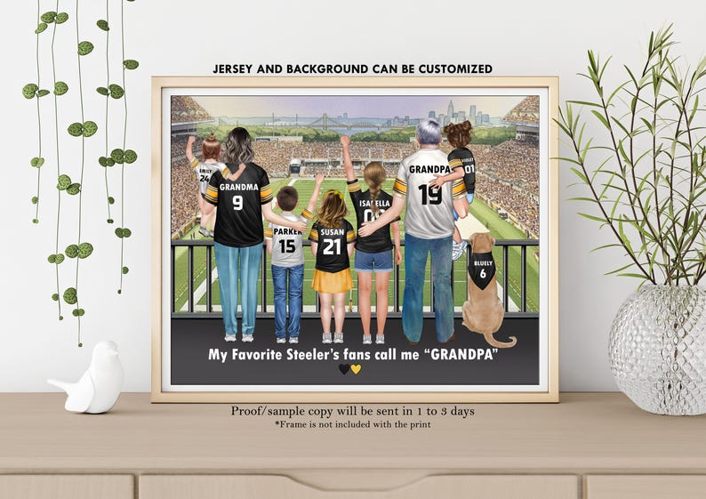 2025 Philadelphia Eagles Super Bowl LIX "BIG EASY"-Philadelphia Eagles Personalized Football Print-Custom Eagles Fan Gift-Fathers Day Gift image 14