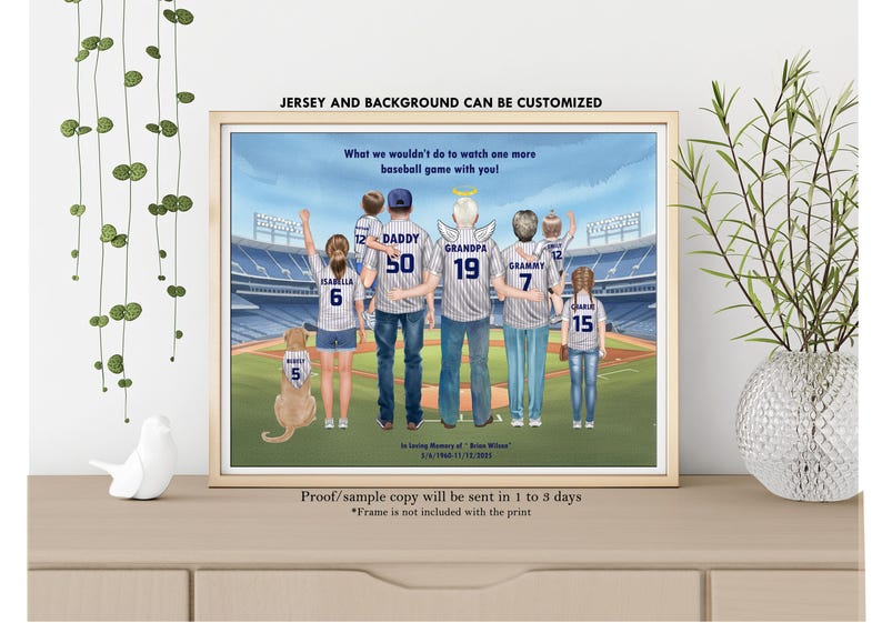 2025 Philadelphia Eagles Super Bowl LIX "BIG EASY"-Philadelphia Eagles Personalized Football Print-Custom Eagles Fan Gift-Fathers Day Gift image 12