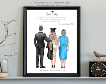 Custom Graduation Portrait