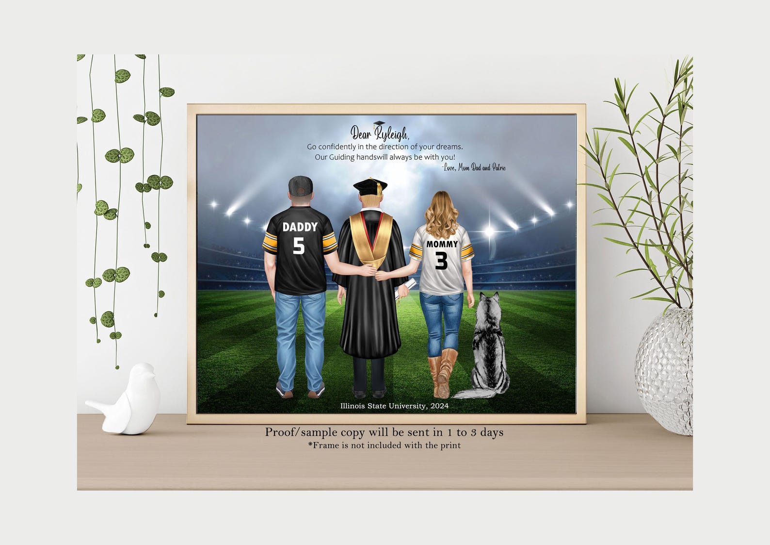 Missing Graduation Remembering Dad on Graduation Day, Graduation Father Memorial, Graduate ...