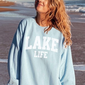 Lake Life Sweatshirt, Coconut Girl Beach Sweatshirt, Preppy Sweatshirt, Summer Sweatshirt, Lake Life Shirt, Vacation Sweatshirt, Lake Shirt
