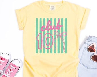 10th Birthday Shirt, Club 10 Shirt, Gifts for 10 Year Old Girl, 10th Birthday Girl Shirt, 10 Year Old Girl Gift