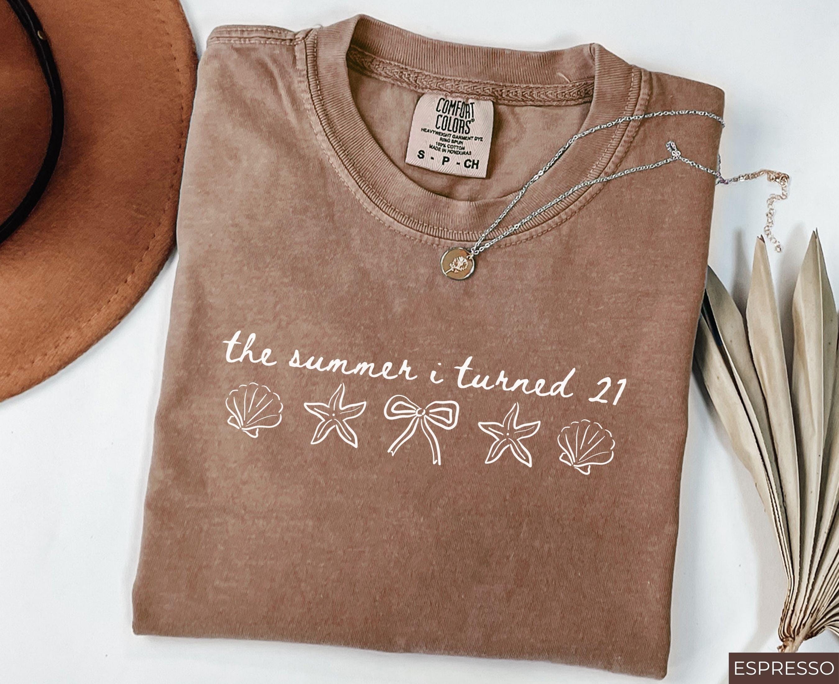 21st Birthday Shirt, the Summer I Turned 21 Shirt, 21st Birthday