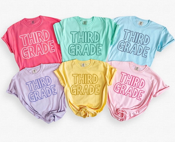 Third Grade Teacher Shirt, Back to School 3rd Grade Teacher Team Shirts, Third Grade Teacher Tshirt