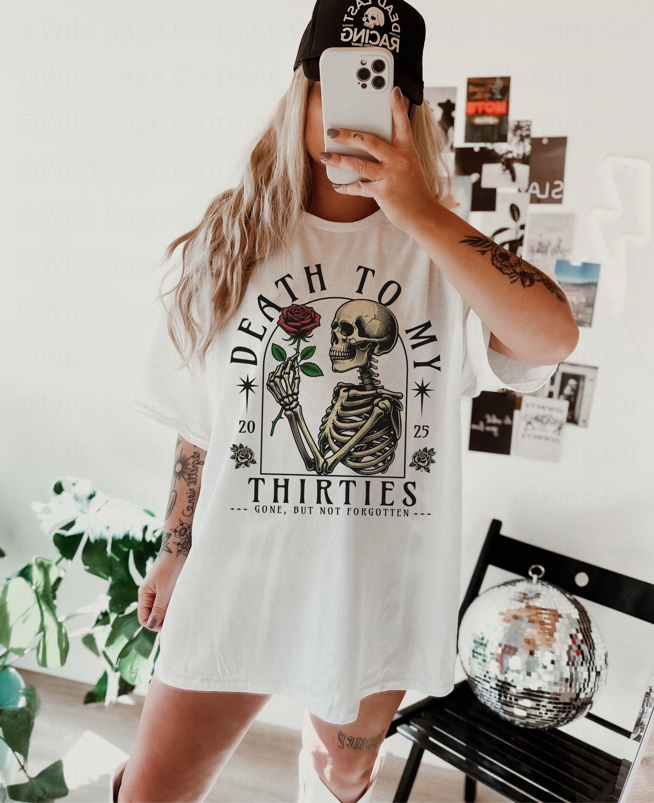 Death to My 30s 40th Birthday Shirt, 40th Birthday Gift, RIP to My 