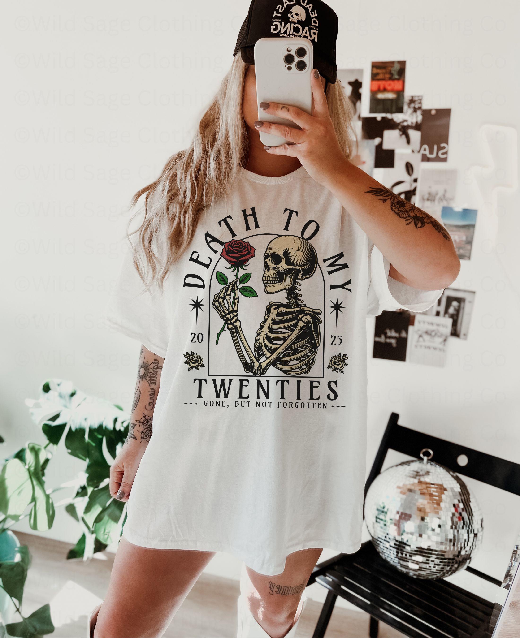 Death to My 20s 30th Birthday Shirt, 30th Birthday Gift, RIP to My