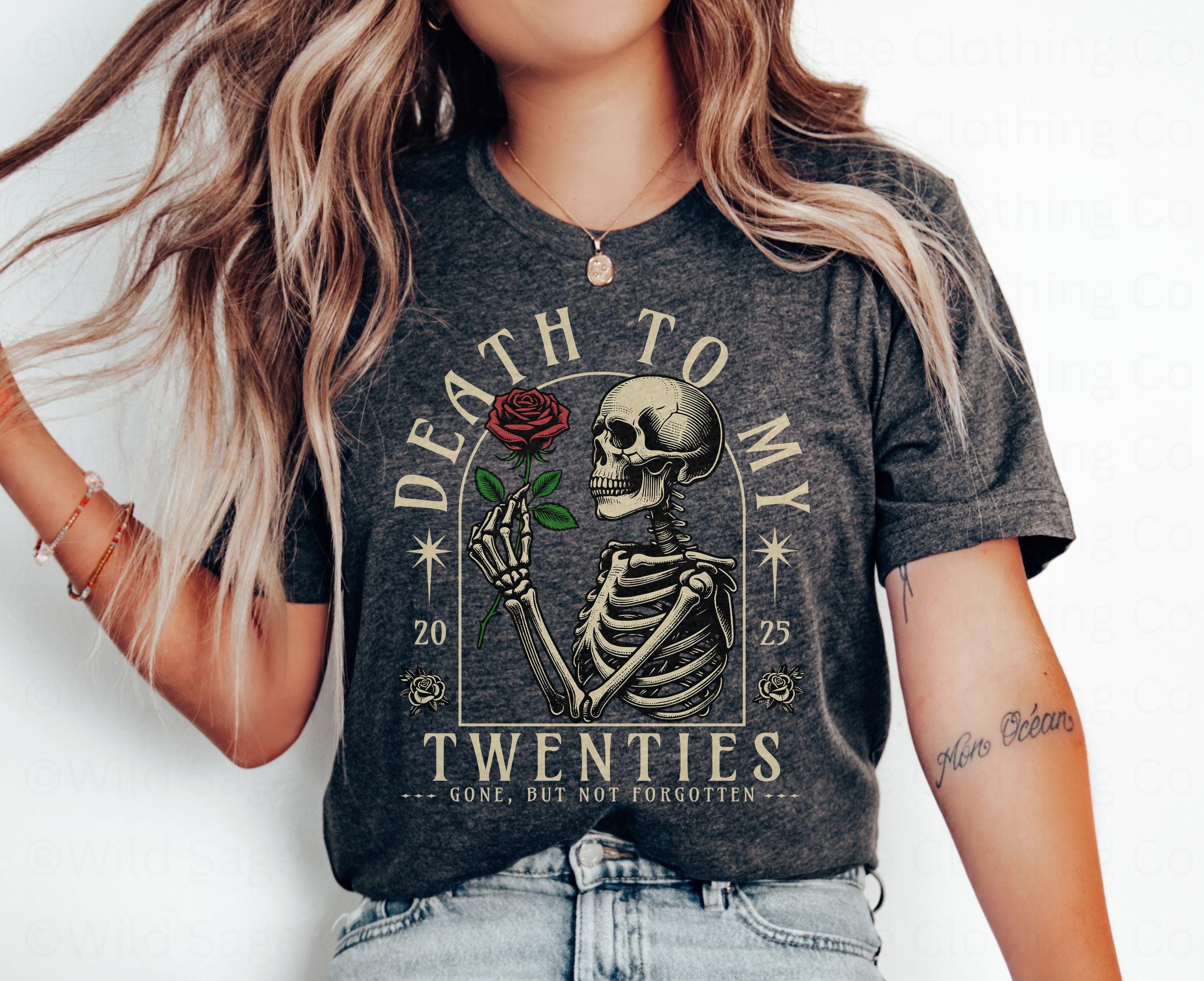 Death to My 20s 30th Birthday Shirt, 30th Birthday Gift, RIP to My