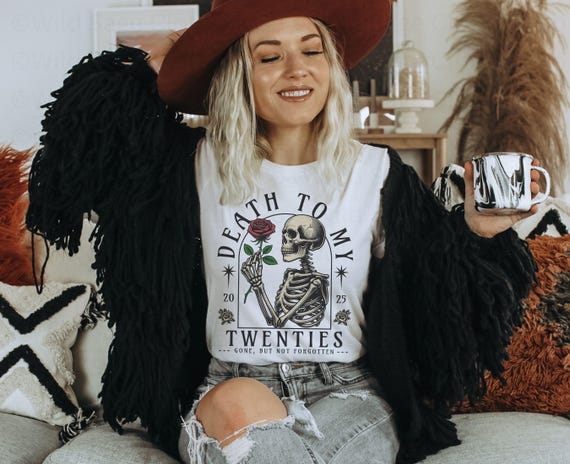 Death to My 20s 30th Birthday Shirt, 30th Birthday Gift, RIP to My