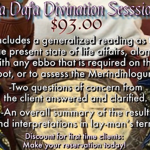 Ifa Dafa Consultation