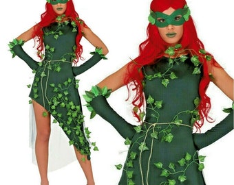 Poison Ivy Costume Etsy Poison Ivy Costume Etsy