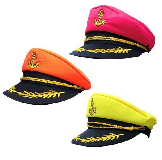 Unisex Sailor Hat Captain Pink Sailor 