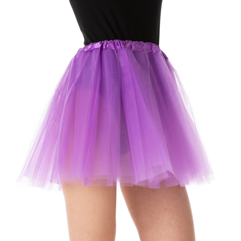 Purple TUTU Halloween Dance Costume Fancy Dress Petticoat Etsy