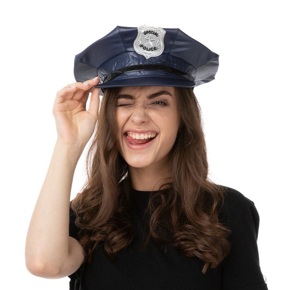 Police Hat Fancy Dress Costume Party 