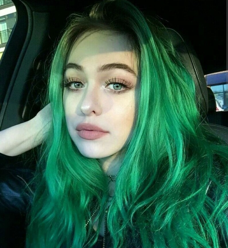 Green Hair Dye Fragrance Free Vegan | Etsy