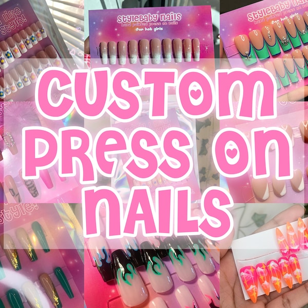 Kawaii Nail Art - Etsy