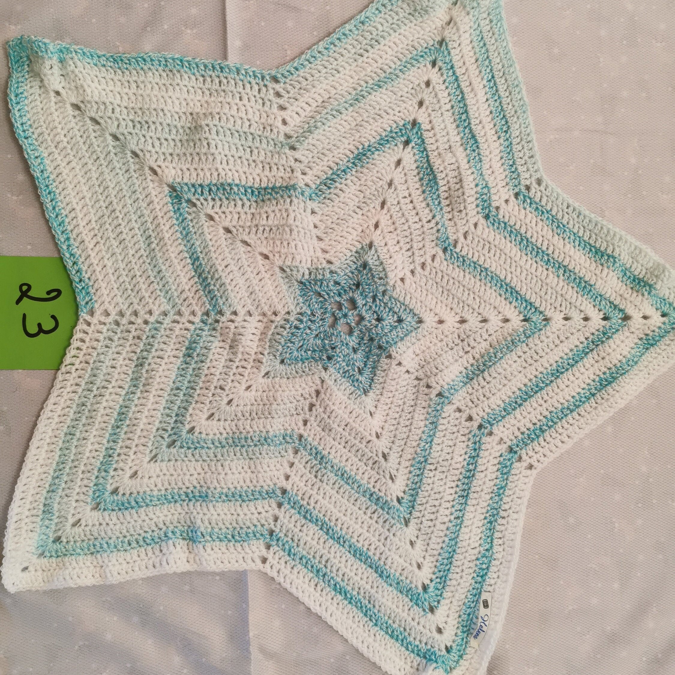Star Shaped Baby Crochet Blanket Etsy Denmark