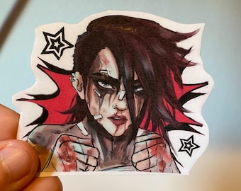 Arcane Vi Sticker Arcane Sticker Vi Arcane League of Legends Sticker Arcane Season 2