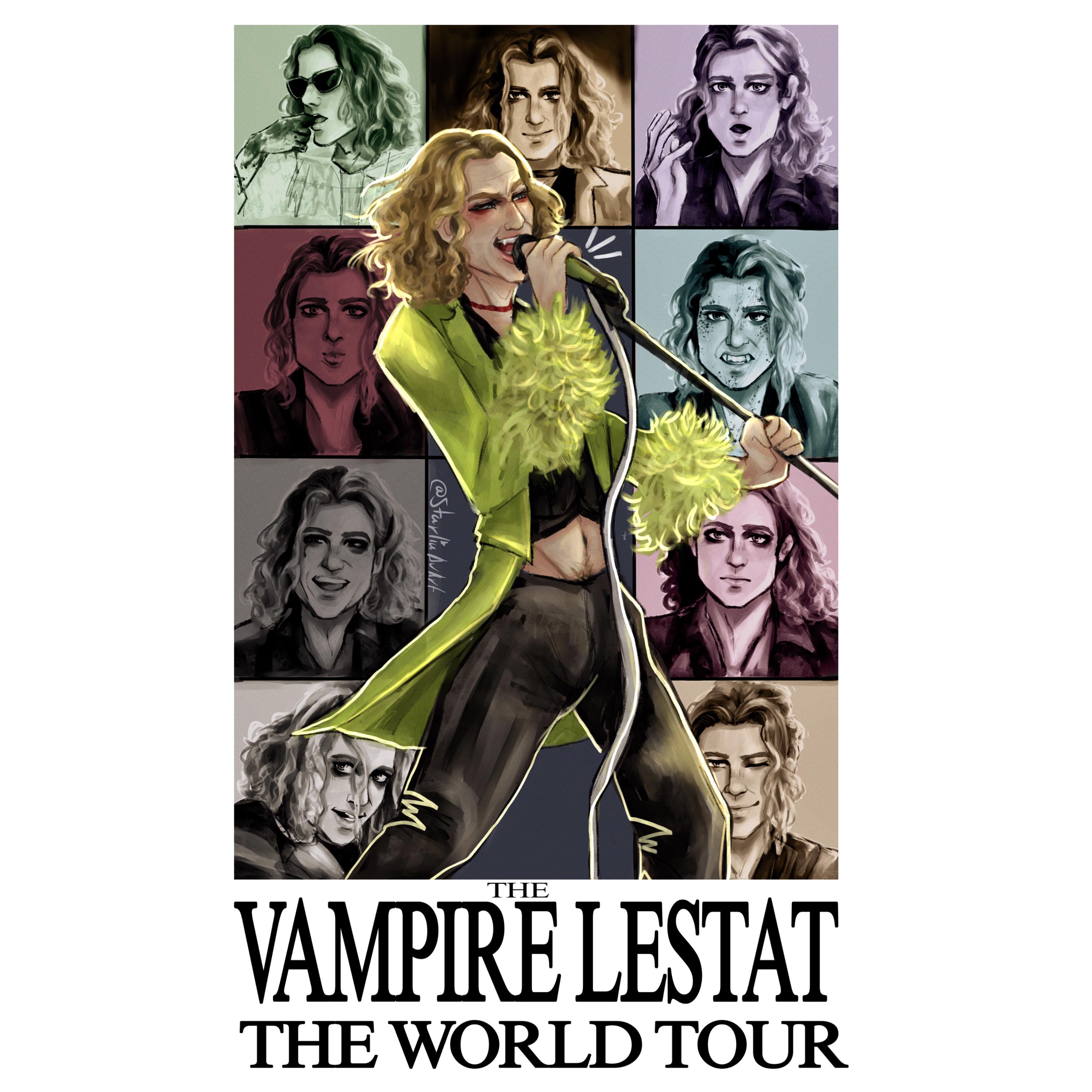 Interview With the Vampire the Vampire Lestat Eras Tour Poster IWTV Art  Print Rockstar Lestat De Lioncourt Art Taylor Swift - Etsy, image size:3000x3000