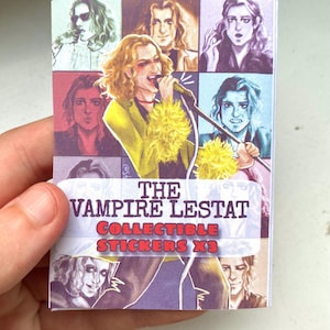IWTV The Rockstar Lestat Sticker Blind Bag, Interview with the Vampire Stickers, Lestat de Lioncourt Stickers Surprise Bag