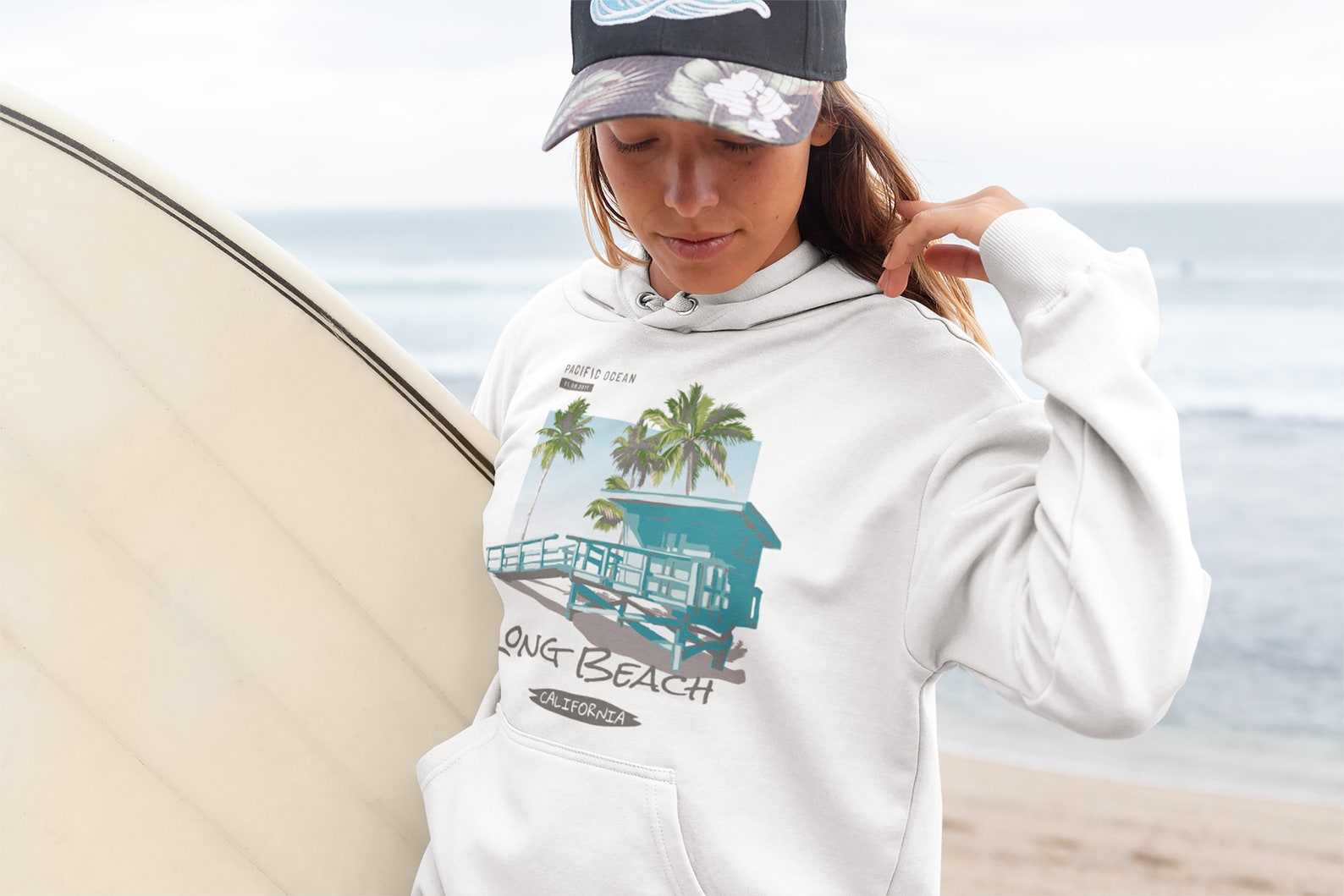 Beach hoodies womens Clearance