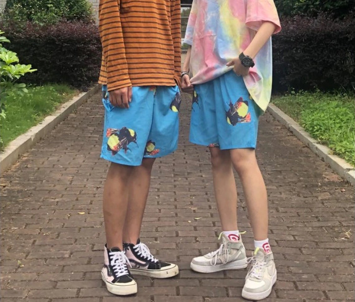 Tyler The Creator Shorts Golf Flame Le Fleur Bee Print | Etsy