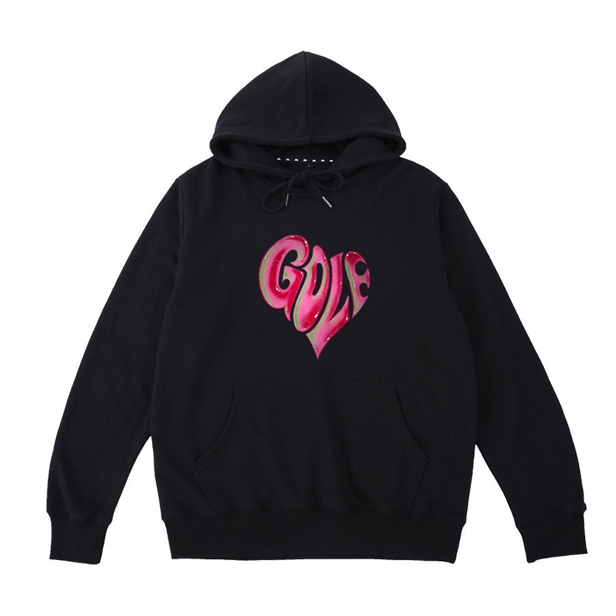 Tyler the Creator Hoodie Golf Wang Golf Heart Logo Pink - Etsy Singapore