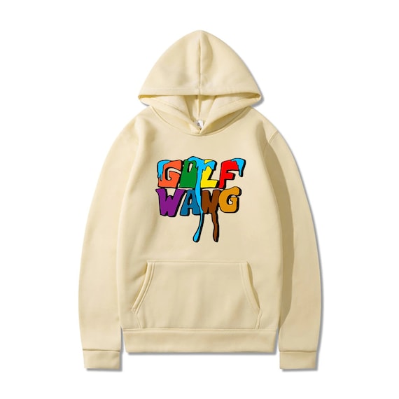 The Hoodie / Golf Wang / Block Paint Text - Etsy