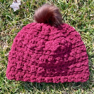 Crochet Beanie With Pom Pom