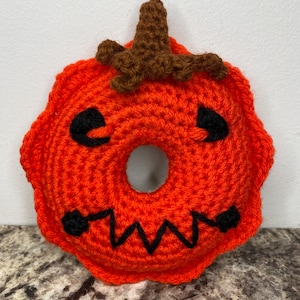 Jack-o'-lantern Halloween-donut