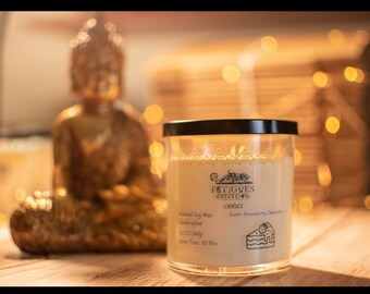 Strawberry Cheesecake Scented Candle