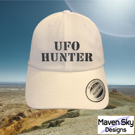UFO Hunter Hat Embroidered Cap Alien 