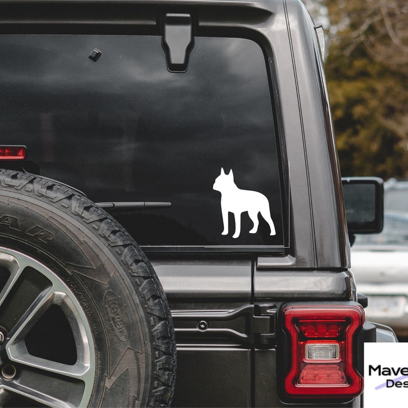 Boston Terrier Dog With Sunglasses In The Forest Sticker – Boston Terrier World - Foto 11