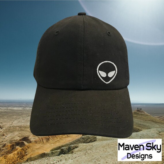 Alien Hat Embroidered Hat UFO Area 51 