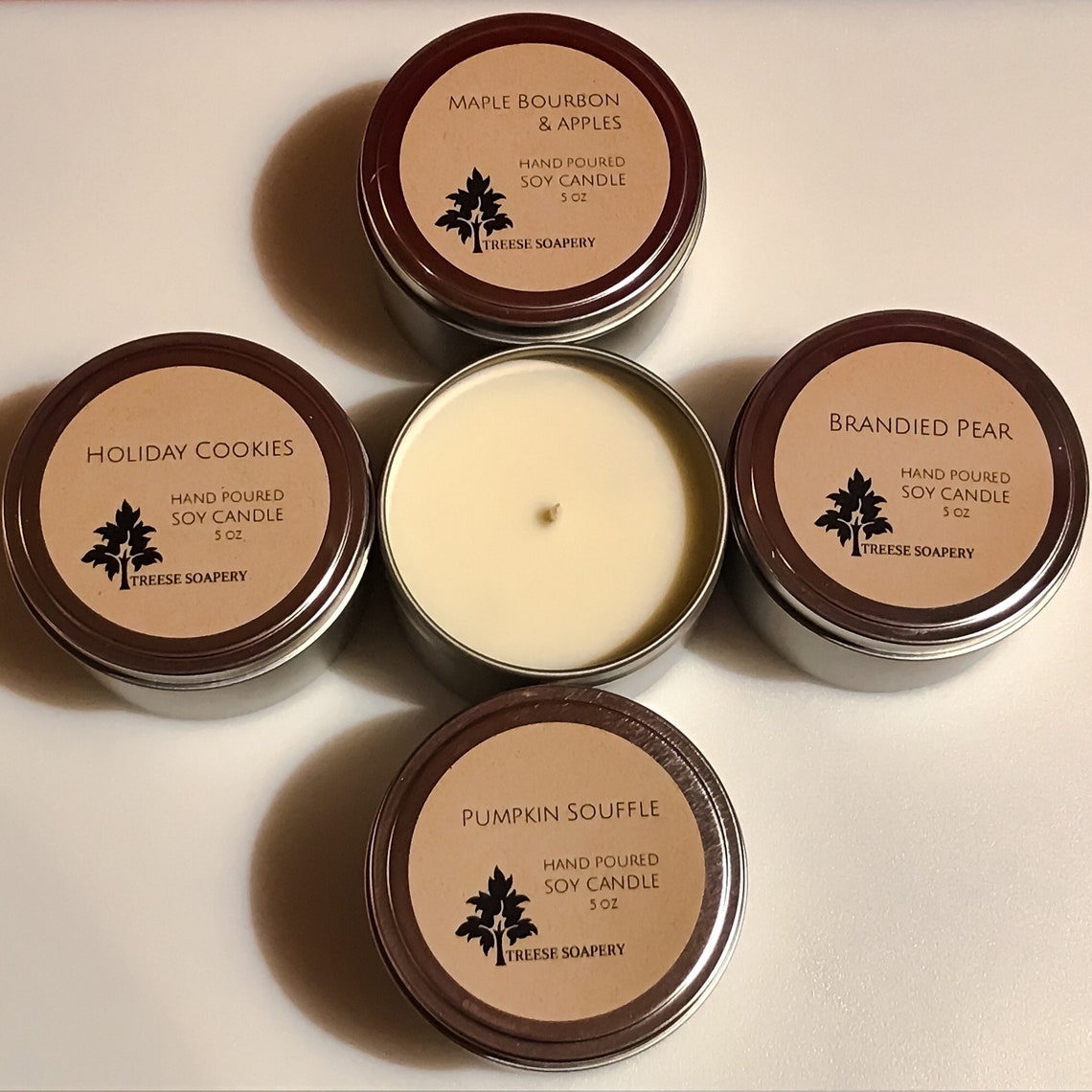 Maple Bourbon and Apple Candle Soy Candle Natural Candle - Etsy